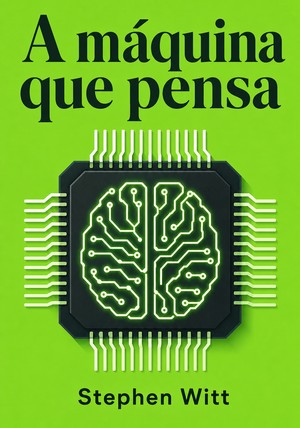 Capa do livro A máquina que pensa, de Stephen Witt — resumo e resenha crítica no 12min