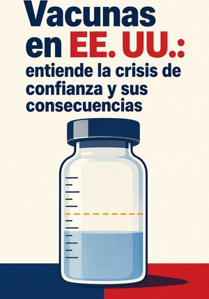 Portada del libro Vacunas en EE. UU.: entiende la crisis de confianza y sus consecuencias, de 12min Originals — resumen crítico y reseña en 12min