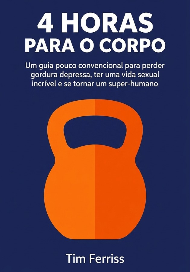 Capa do livro 4 Horas Para o Corpo, de Tim Ferriss — resumo e resenha crítica no 12min