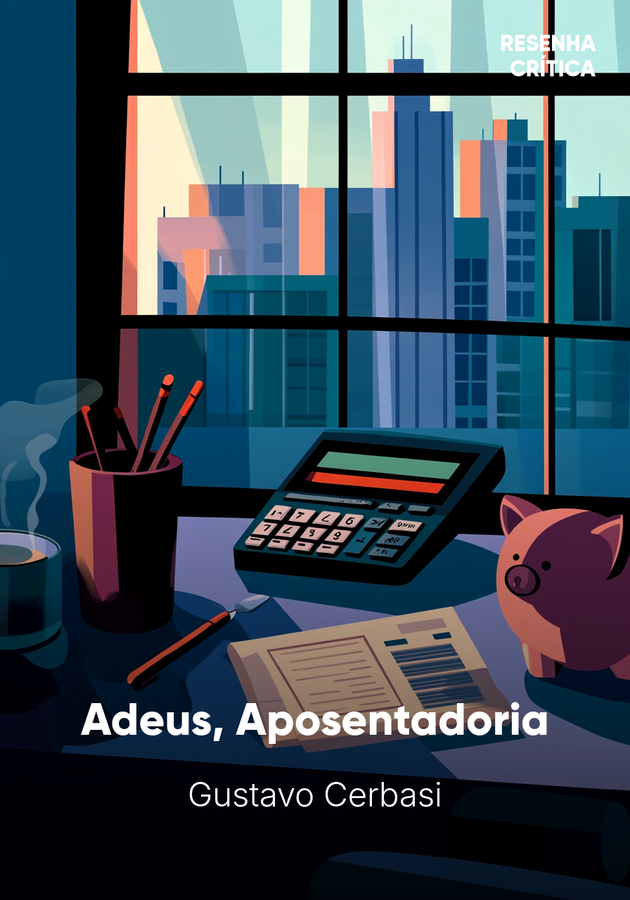 Capa do livro Adeus, Aposentadoria, de Gustavo Cerbasi — resumo e resenha crítica no 12min