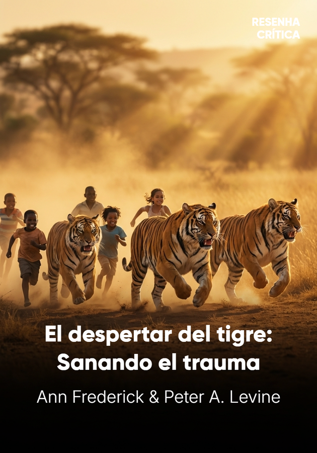 Portada del libro El despertar del tigre, de Peter A. Levine & Ann Frederick — resumen crítico y reseña en 12min