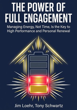 Book cover of The Power of Full Engagement by Jim Loehr & Tony Schwartz — critical summary review on 12min