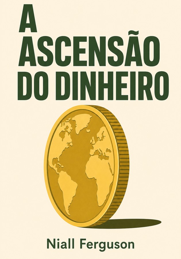 Capa do livro A Ascensão do Dinheiro, de Niall Ferguson — resumo e resenha crítica no 12min