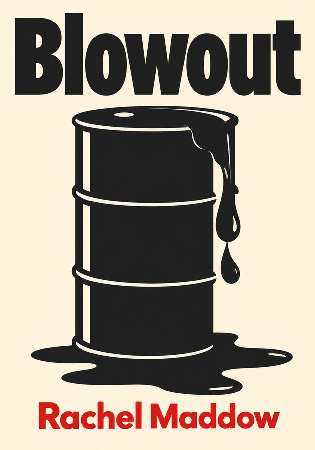 Book cover of Blowout by Rachel Maddow — critical summary review on 12min
