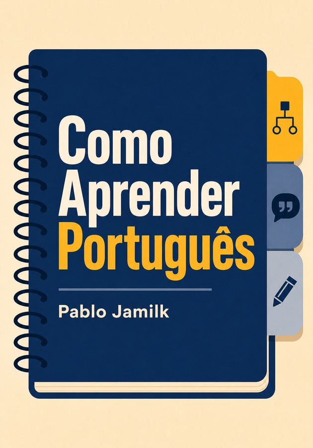 Capa do livro Como Aprender Português, de Pablo Jamilk — resumo e resenha crítica no 12min