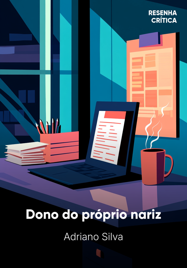 Capa do livro Dono do próprio nariz, de Adriano Silva — resumo e resenha crítica no 12min
