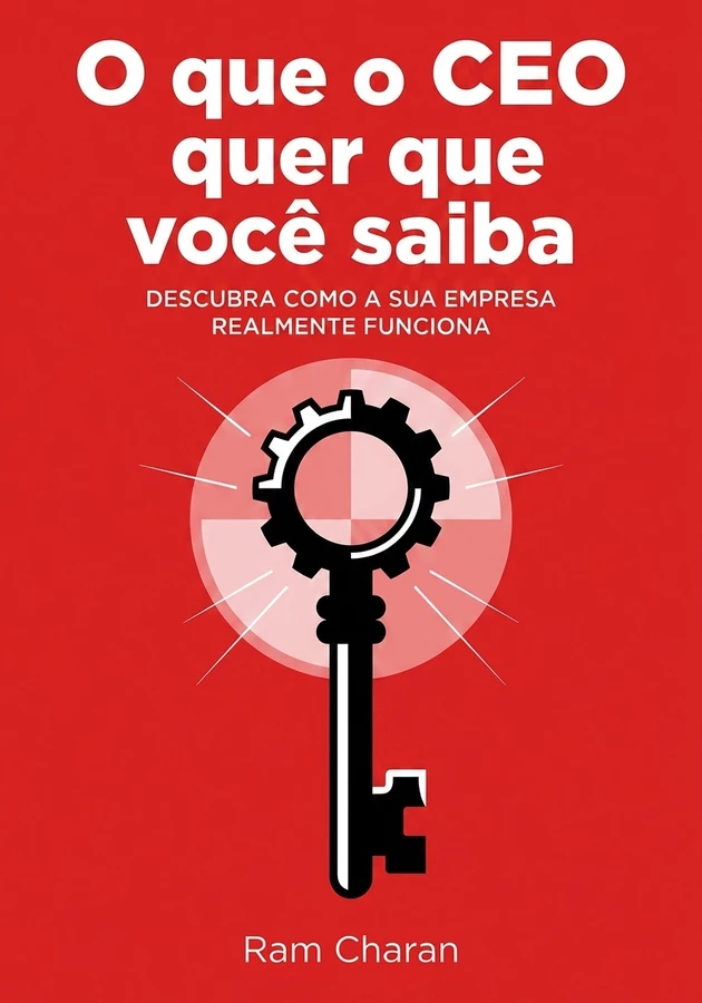 Capa do livro O que o CEO quer que você saiba, de Ram Charan — resumo e resenha crítica no 12min