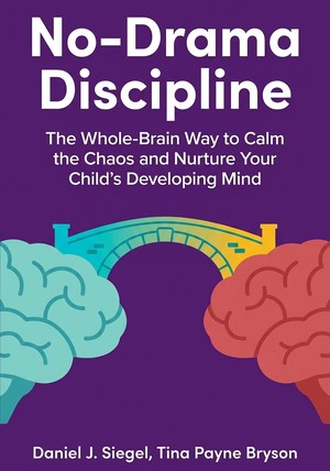 Book cover of No-Drama Discipline by Daniel J. Siegel & Tina Payne Bryson — critical summary review on 12min