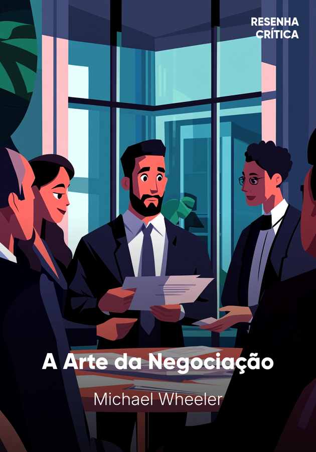 Capa do livro A Arte da Negociação, de Michael Wheeler — resumo e resenha crítica no 12min
