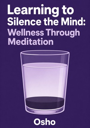 Book cover of Learning to Silence the Mind: Wellness Through Meditation by Osho — critical summary review on 12min