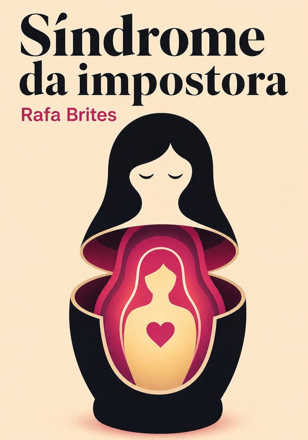 Capa do livro Síndrome da impostora, de Rafa Brites — resumo e resenha crítica no 12min