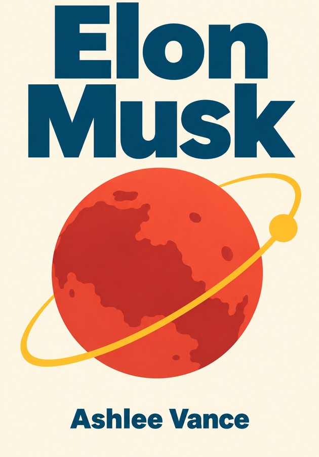 Portada del libro Elon Musk , de Ashlee Vance — resumen crítico y reseña en 12min