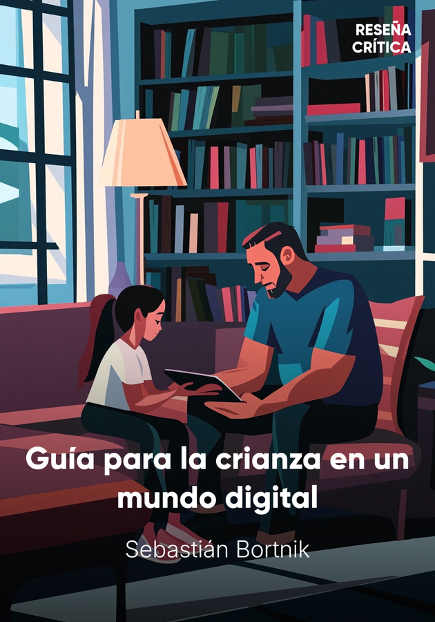 Portada del libro Guía para la crianza en un mundo digital, de Sebastián Bortnik — resumen crítico y reseña en 12min