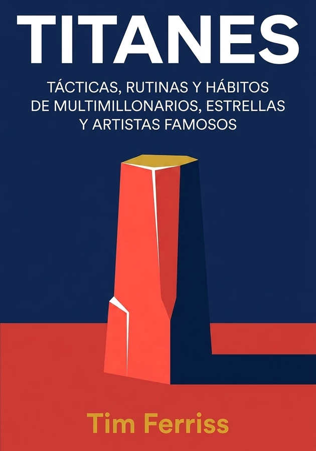 Portada del libro Titanes, de Tim Ferriss — resumen crítico y reseña en 12min