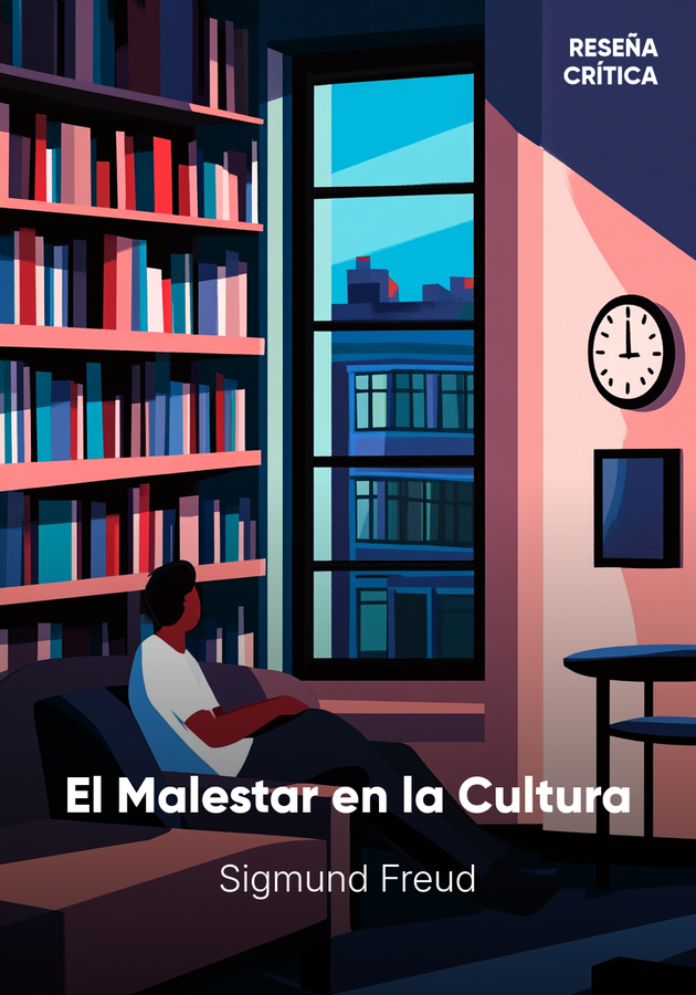 Portada del libro El Malestar en la Cultura, de Sigmund Freud — resumen crítico y reseña en 12min