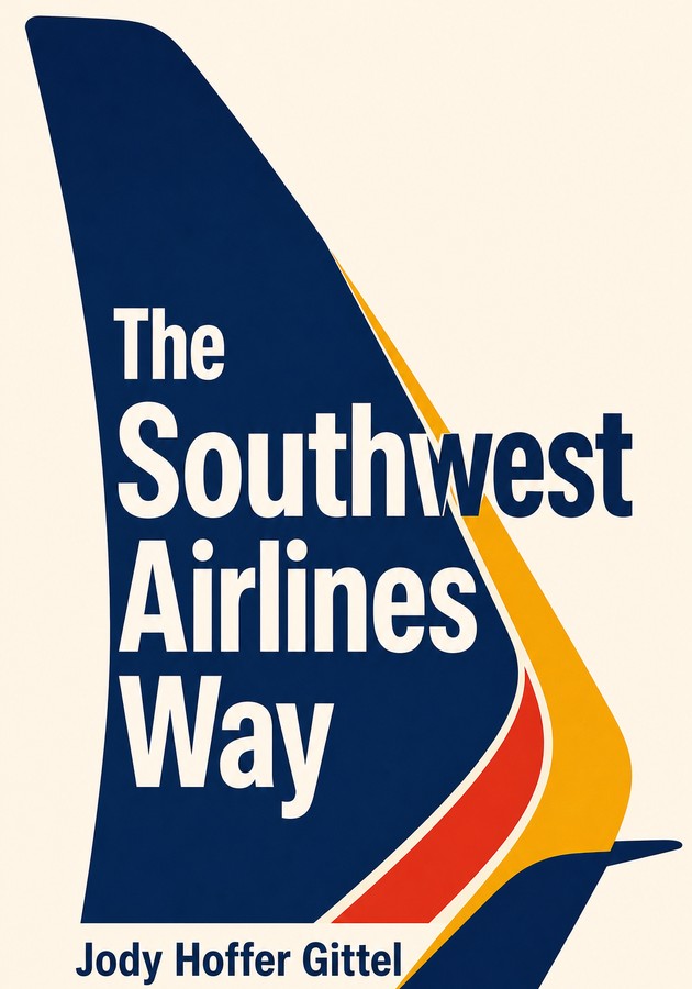 Capa do livro The Southwest Airlines Way, de Jody Hoffer Gittel — resumo e resenha crítica no 12min