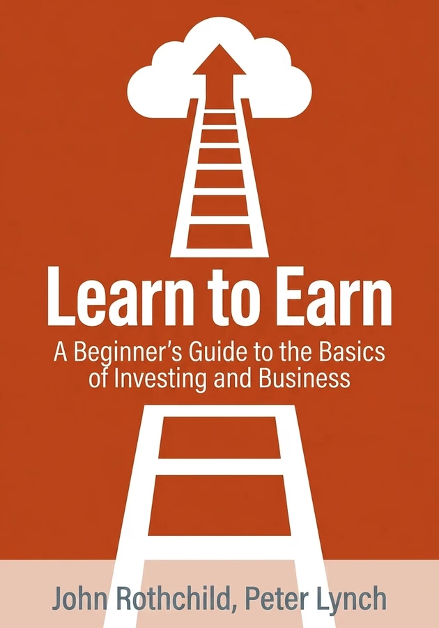 Book cover of Learn to Earn by Peter Lynch — critical summary review on 12min