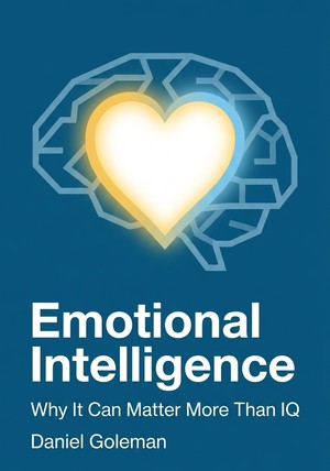 Book cover of Emotional Intelligence by Daniel Goleman  — critical summary review on 12min