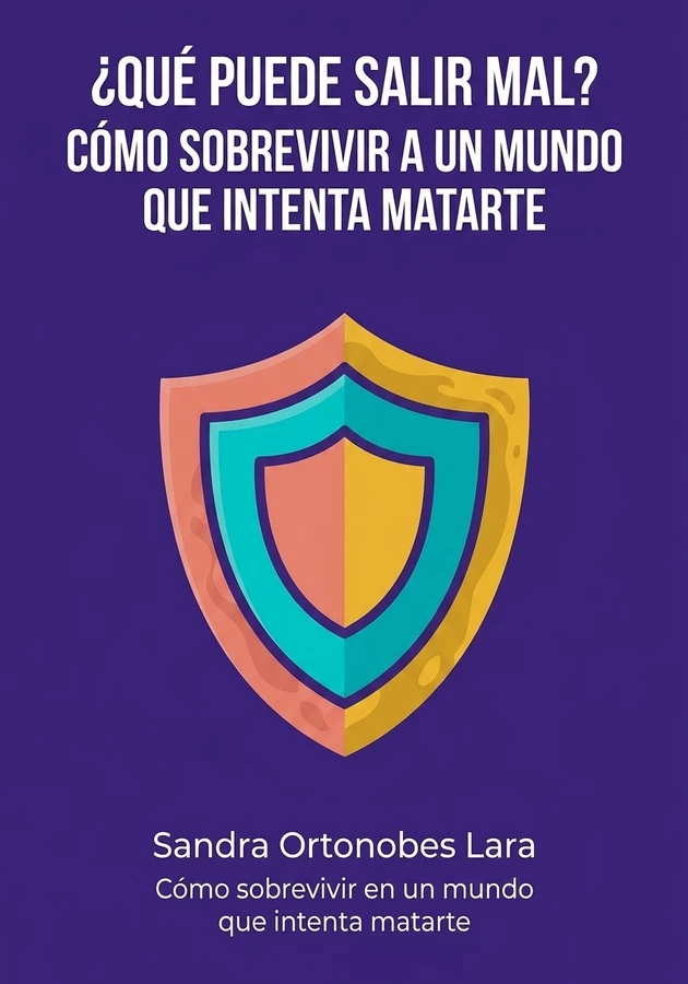 Portada del libro ¿Qué puede salir mal? Cómo sobrevivir a un mundo que intenta matarte, de Sandra Ortonobes Lara — resumen crítico y reseña en 12min