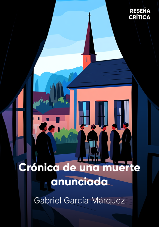 Portada del libro Crónica de una muerte anunciada, de Gabriel García Márquez — resumen crítico y reseña en 12min