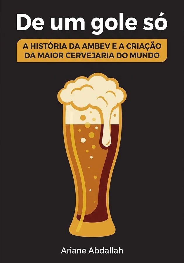 Capa do livro De um gole só, de Ariane Abdallah — resumo e resenha crítica no 12min