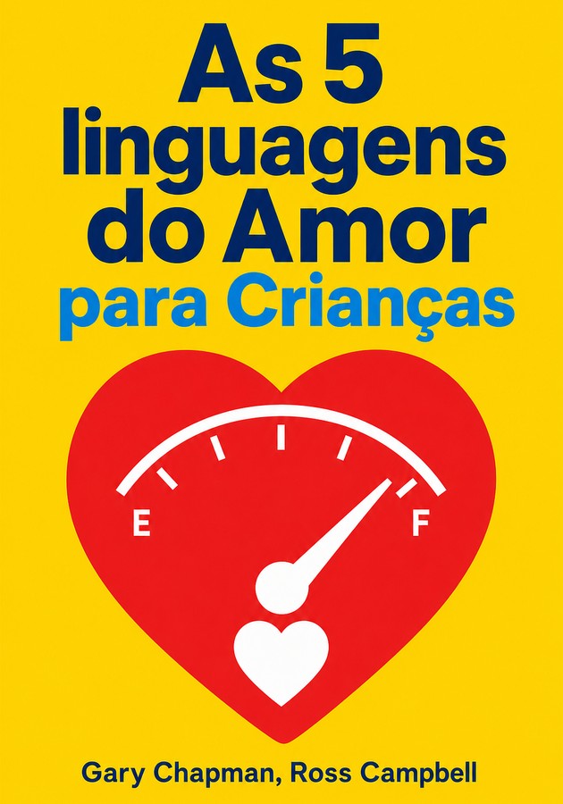 Capa do livro As 5 linguagens do Amor para Crianças, de Gary Chapman — resumo e resenha crítica no 12min