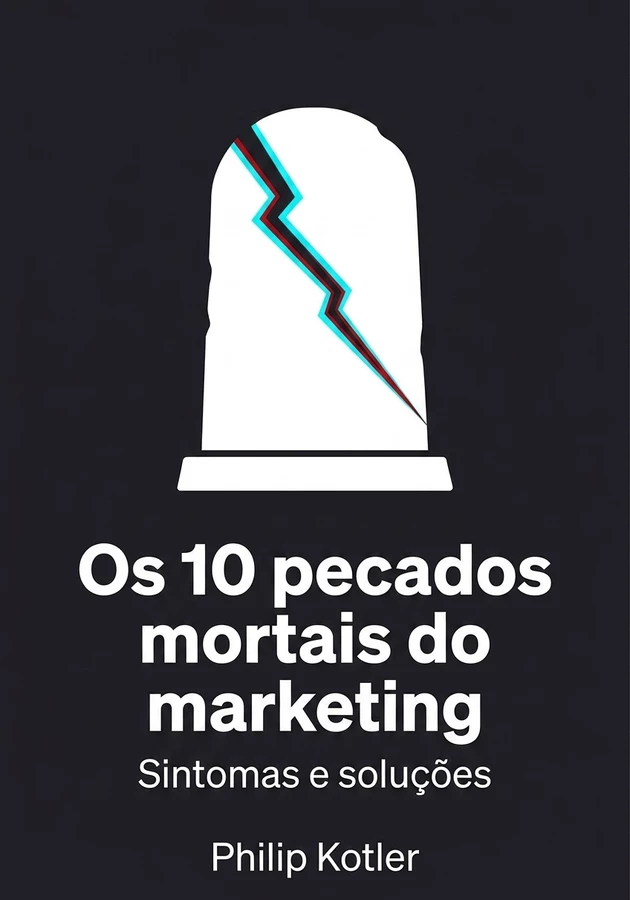 Capa do livro Os 10 pecados mortais do marketing , de Philip Kotler — resumo e resenha crítica no 12min