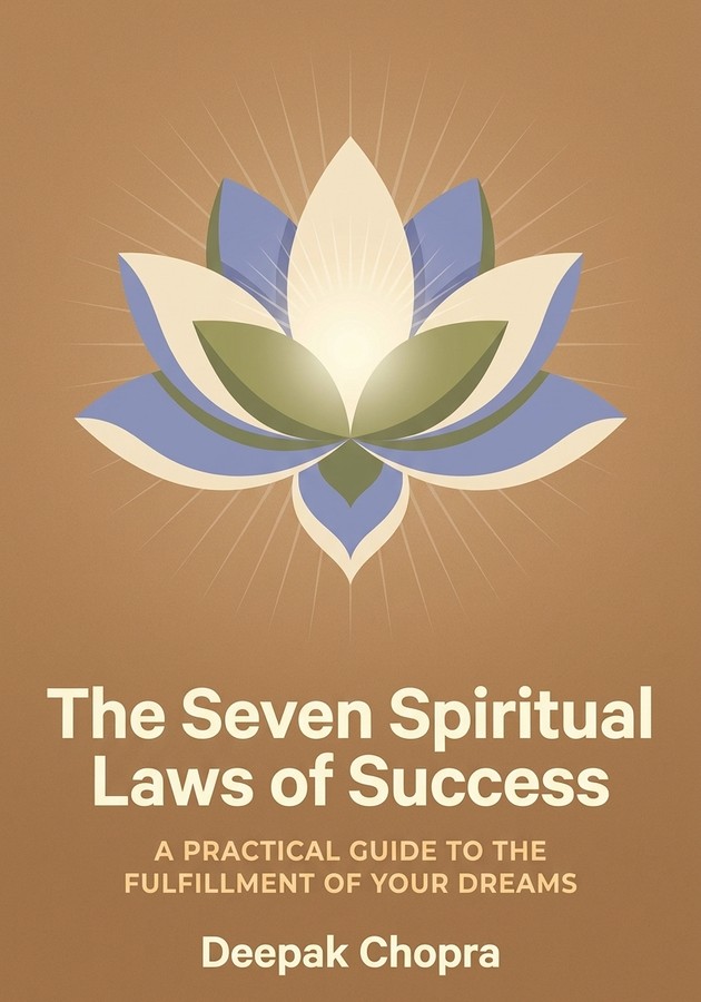 Book cover of The Seven Spiritual Laws of Success by Deepak Chopra — critical summary review on 12min