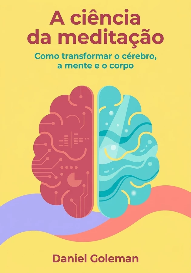 Capa do livro A ciência da meditação, de Daniel Goleman  — resumo e resenha crítica no 12min