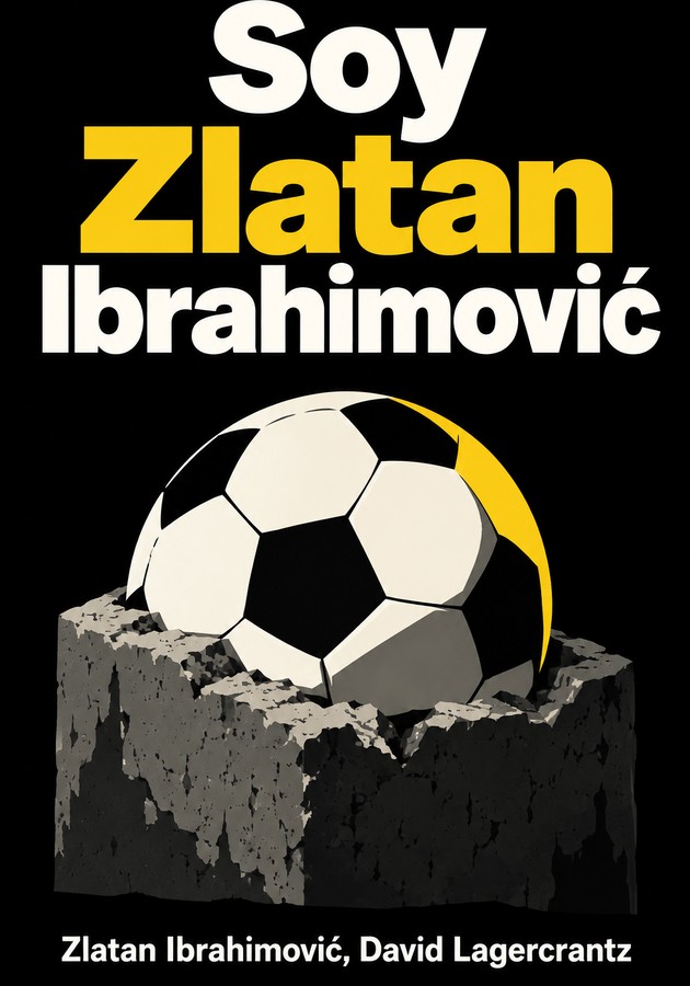 Portada del libro Soy Zlatan Ibrahimović, de David Lagercrantz & Zlatan Ibrahimović — resumen crítico y reseña en 12min