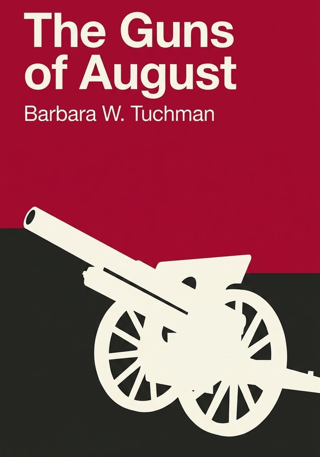 Book cover of The Guns of August by Barbara W. Tuchman — critical summary review on 12min
