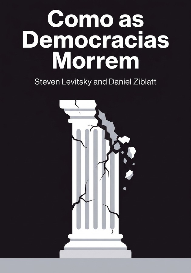 Capa do livro Como as Democracias Morrem, de Steven D. Levitt — resumo e resenha crítica no 12min