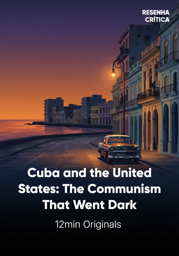 Book cover of Cuba and the United States: The Communism That Went Dark by 12min Originals — critical summary review on 12min