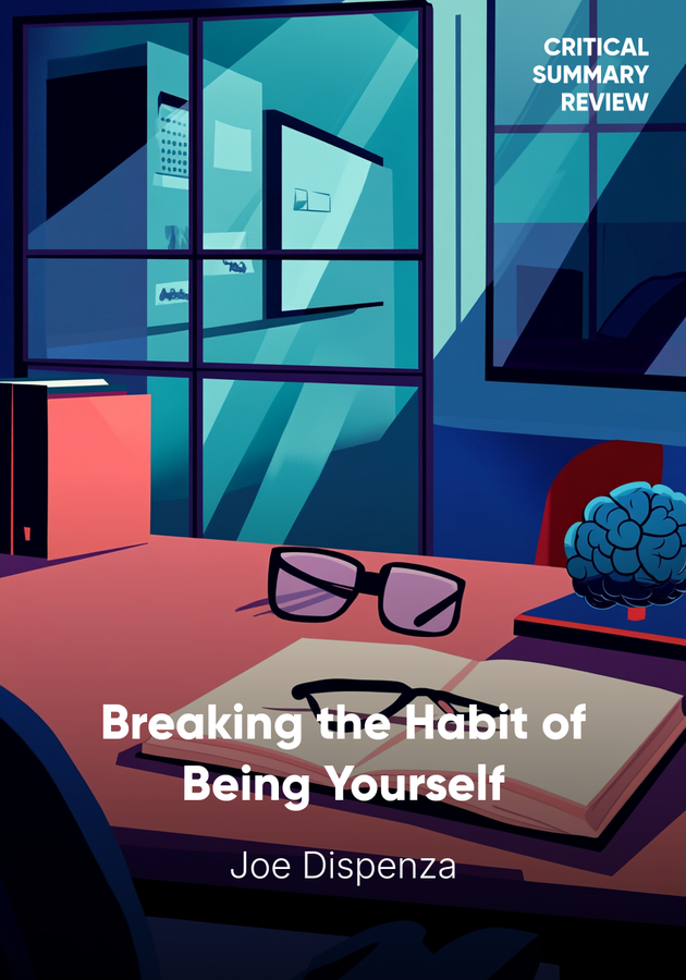 Book cover of Breaking the Habit of Being Yourself by Joe Dispenza — critical summary review on 12min