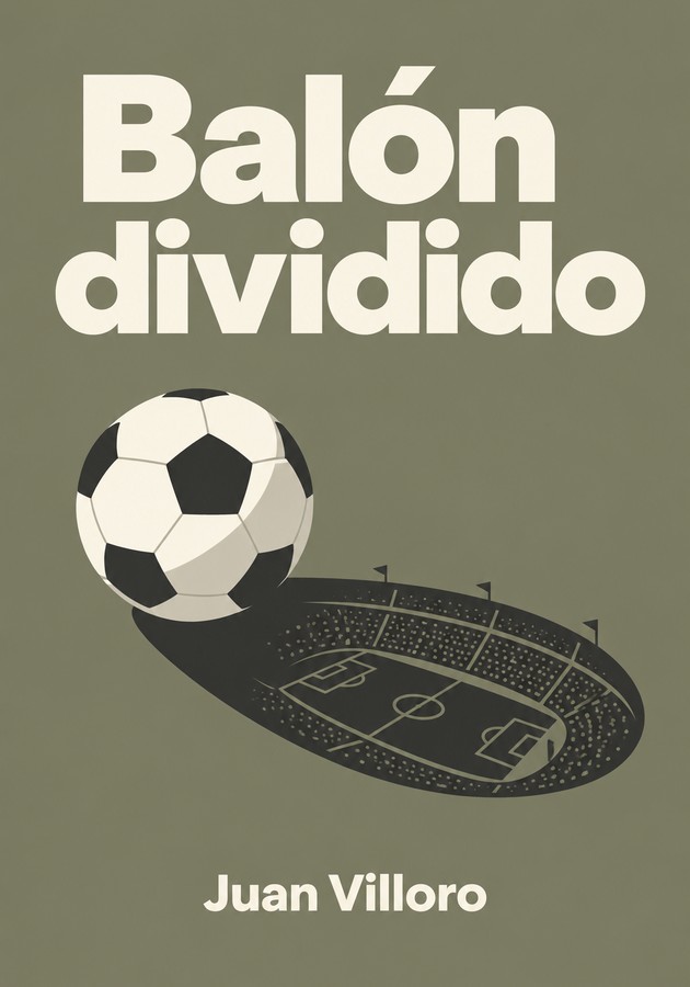 Portada del libro Balón dividido, de Juan Villoro — resumen crítico y reseña en 12min