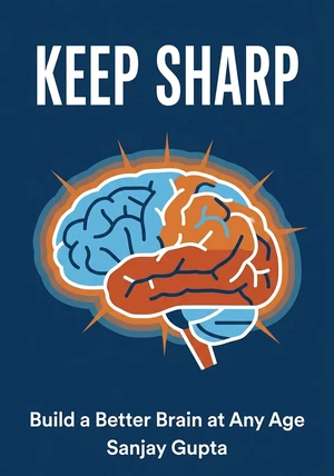 Book cover of Keep Sharp by Sanjay Gupta — critical summary review on 12min