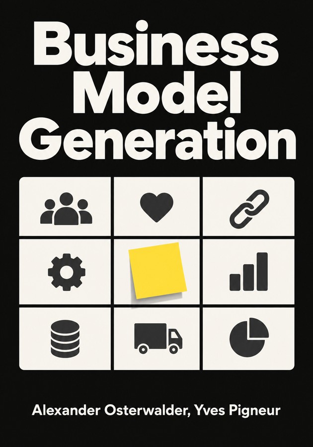 Book cover of Business Model Generation by Alexander Osterwalder — critical summary review on 12min
