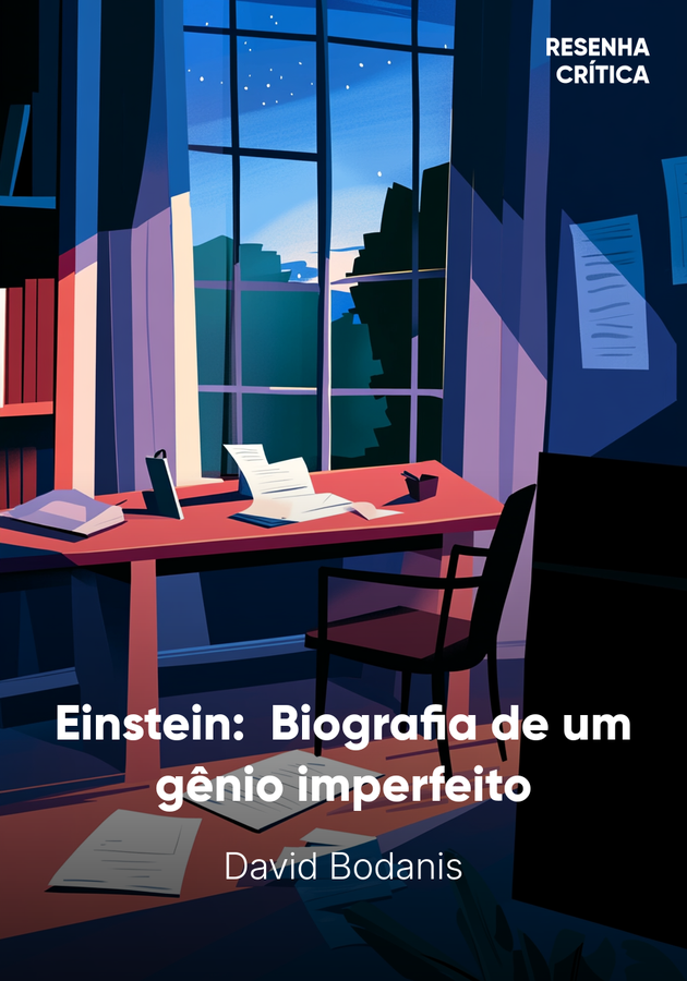 Capa do livro Einstein:  Biografia de um gênio imperfeito, de David Bodanis — resumo e resenha crítica no 12min