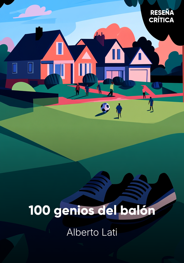 Portada del libro 100 genios del balón, de Alberto Lati — resumen crítico y reseña en 12min