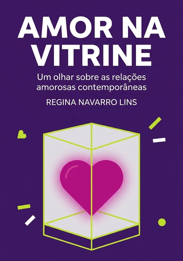 Capa do livro Amor na vitrine, de Regina Navarro Lins — resumo e resenha crítica no 12min
