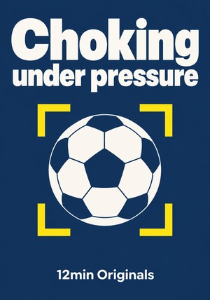 Book cover of Choking under pressure by 12min Originals — critical summary review on 12min