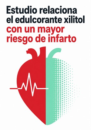 Portada del libro Estudio relaciona el edulcorante xilitol con un mayor riesgo de infarto, de 12min Originals — resumen crítico y reseña en 12min