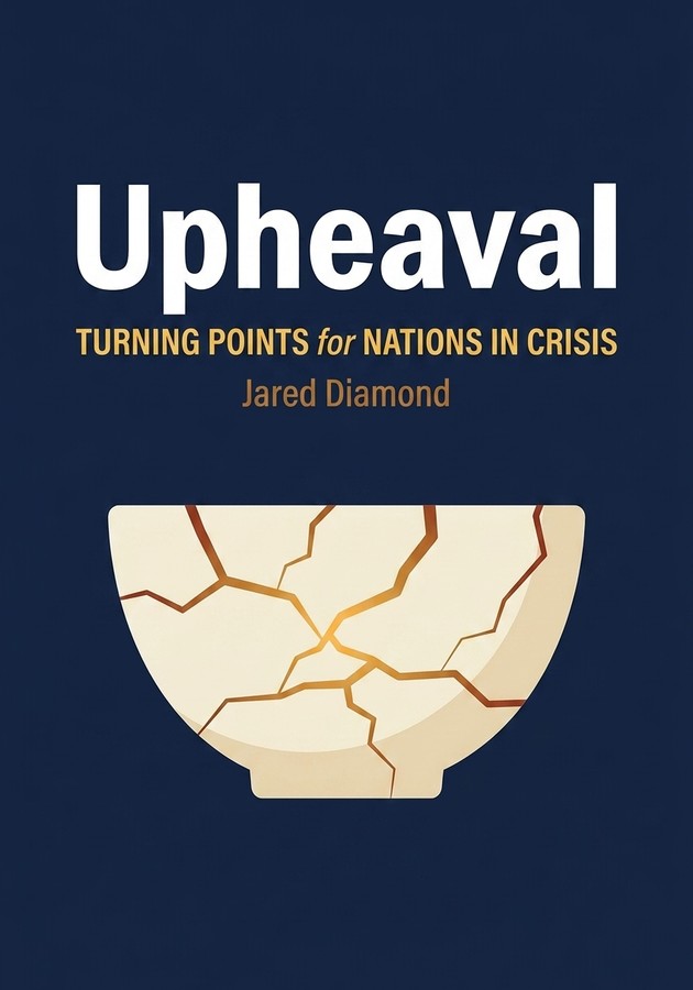 Book cover of Upheaval by Jared Diamond — critical summary review on 12min