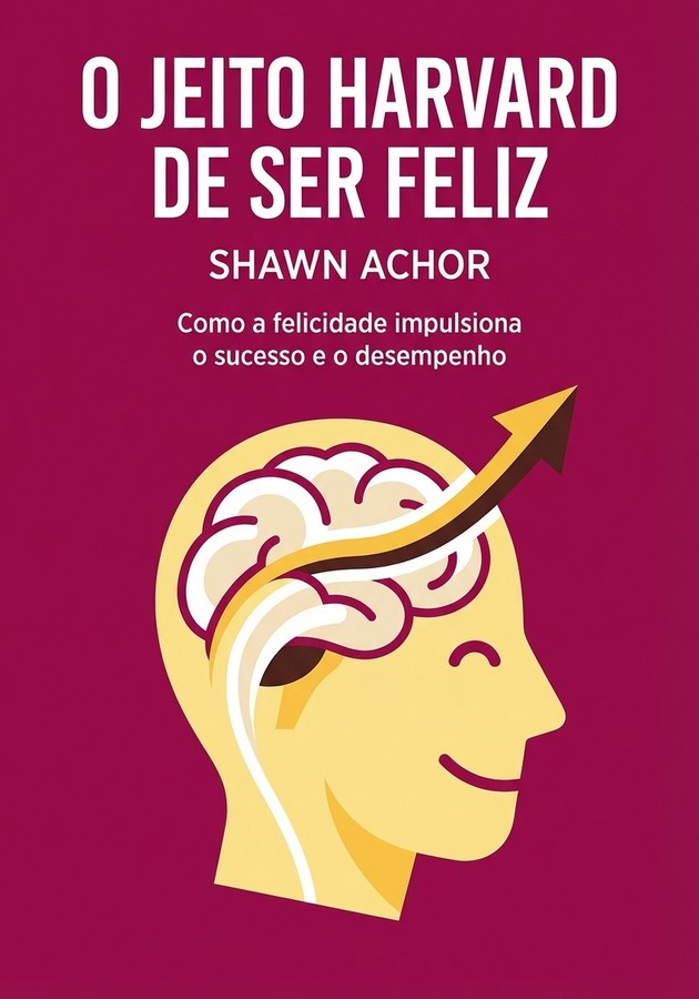 Capa do livro O Jeito Harvard de Ser Feliz, de  Shawn Achor  — resumo e resenha crítica no 12min