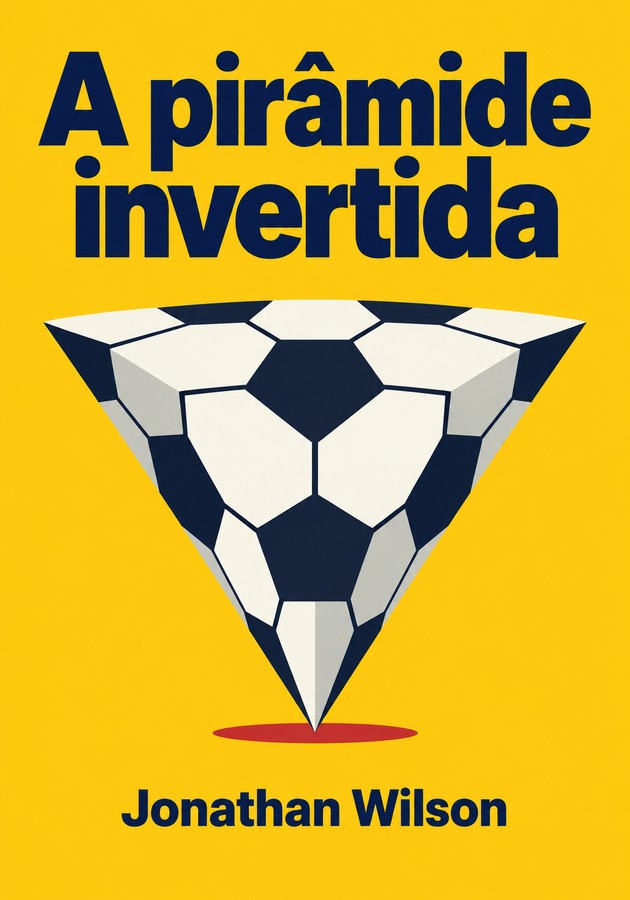 Capa do livro A pirâmide invertida, de Jonathan Wilson — resumo e resenha crítica no 12min