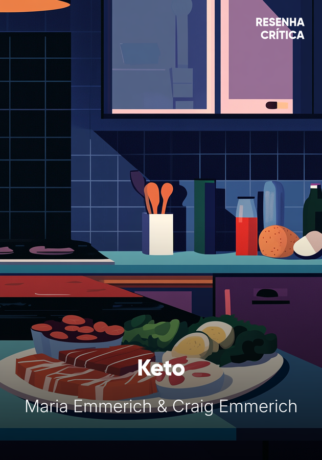 Capa do livro Keto, de Maria Emmerich & Craig Emmerich — resumo e resenha crítica no 12min