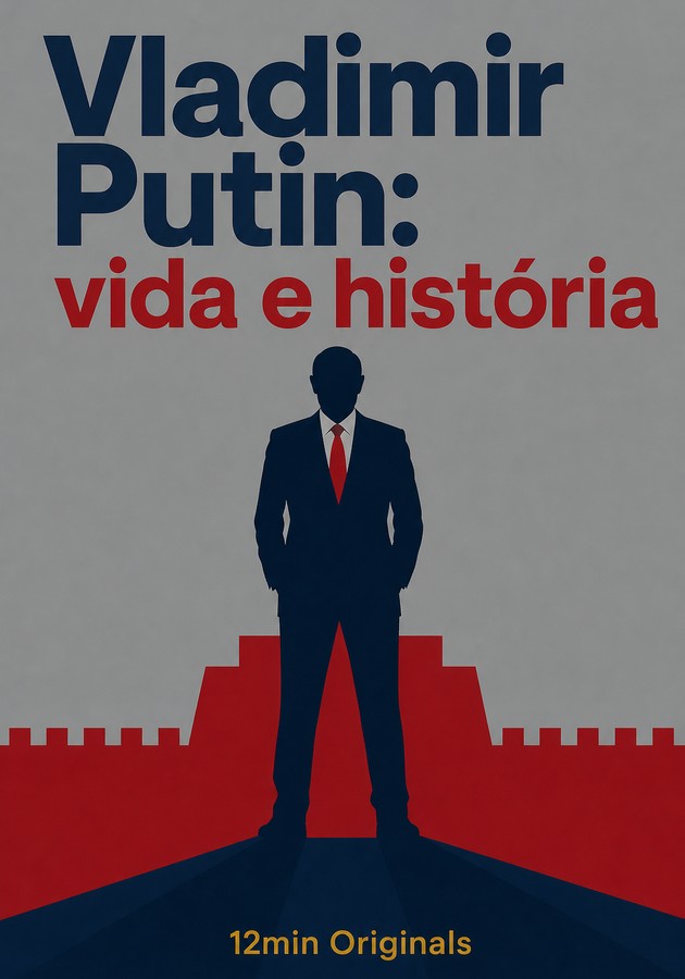 Capa do livro Vladimir Putin: vida e história, de 12min Originals — resumo e resenha crítica no 12min