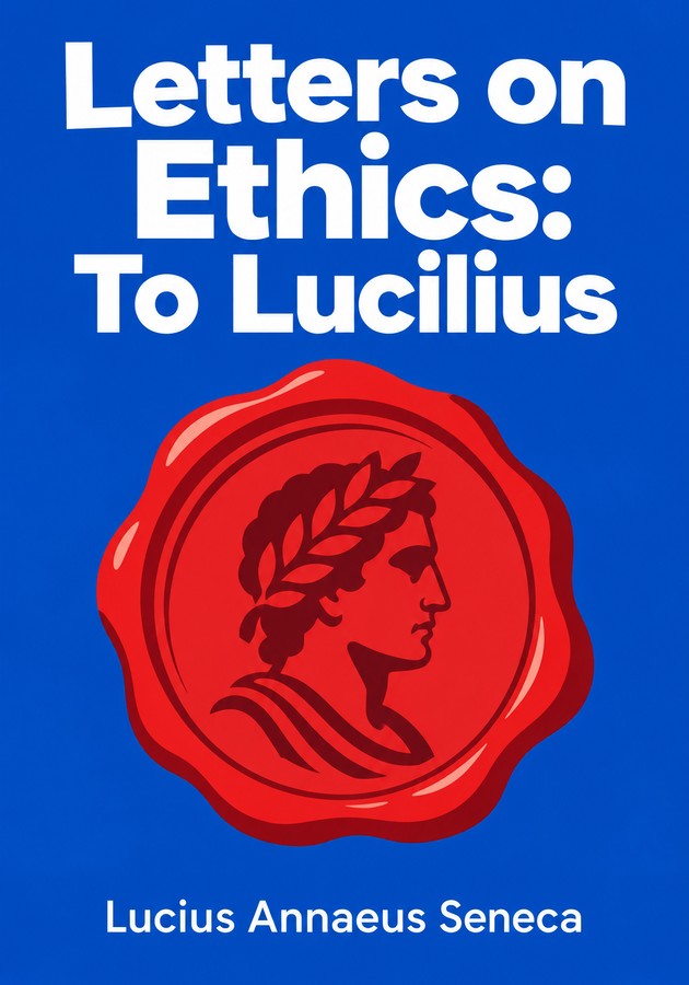 Book cover of Letters on Ethics: To Lucilius by Lucius Annaeus Seneca — critical summary review on 12min