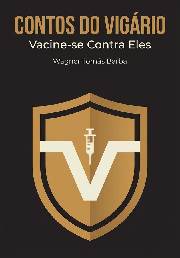 Capa do livro Contos do Vigário, de Wagner Tomás Barba — resumo e resenha crítica no 12min