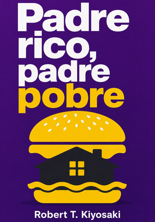 Portada del libro Padre rico, padre pobre, de Robert T. Kiyosaki — resumen crítico y reseña en 12min